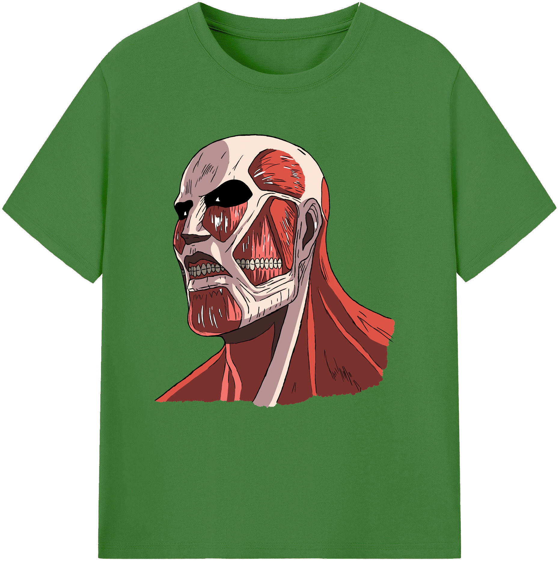 （画像用） 進撃の巨人 Attack on Titan レディースカジュアルプリントTシャツ（綿100％）